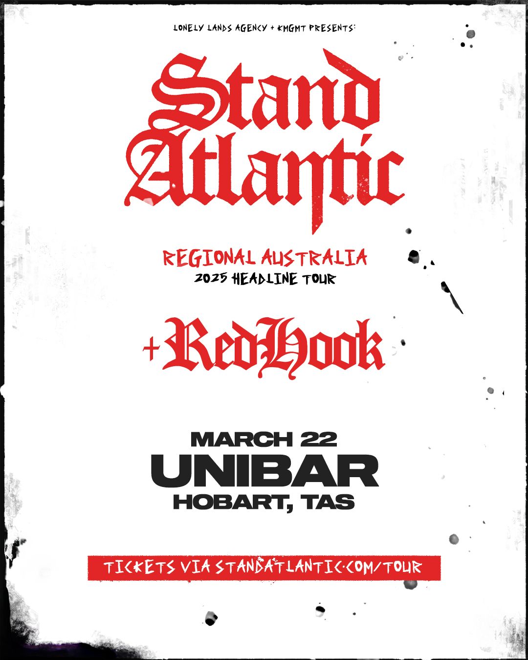 HOBART, TAS - Stand Atlantic + Guests (RedHook and more)