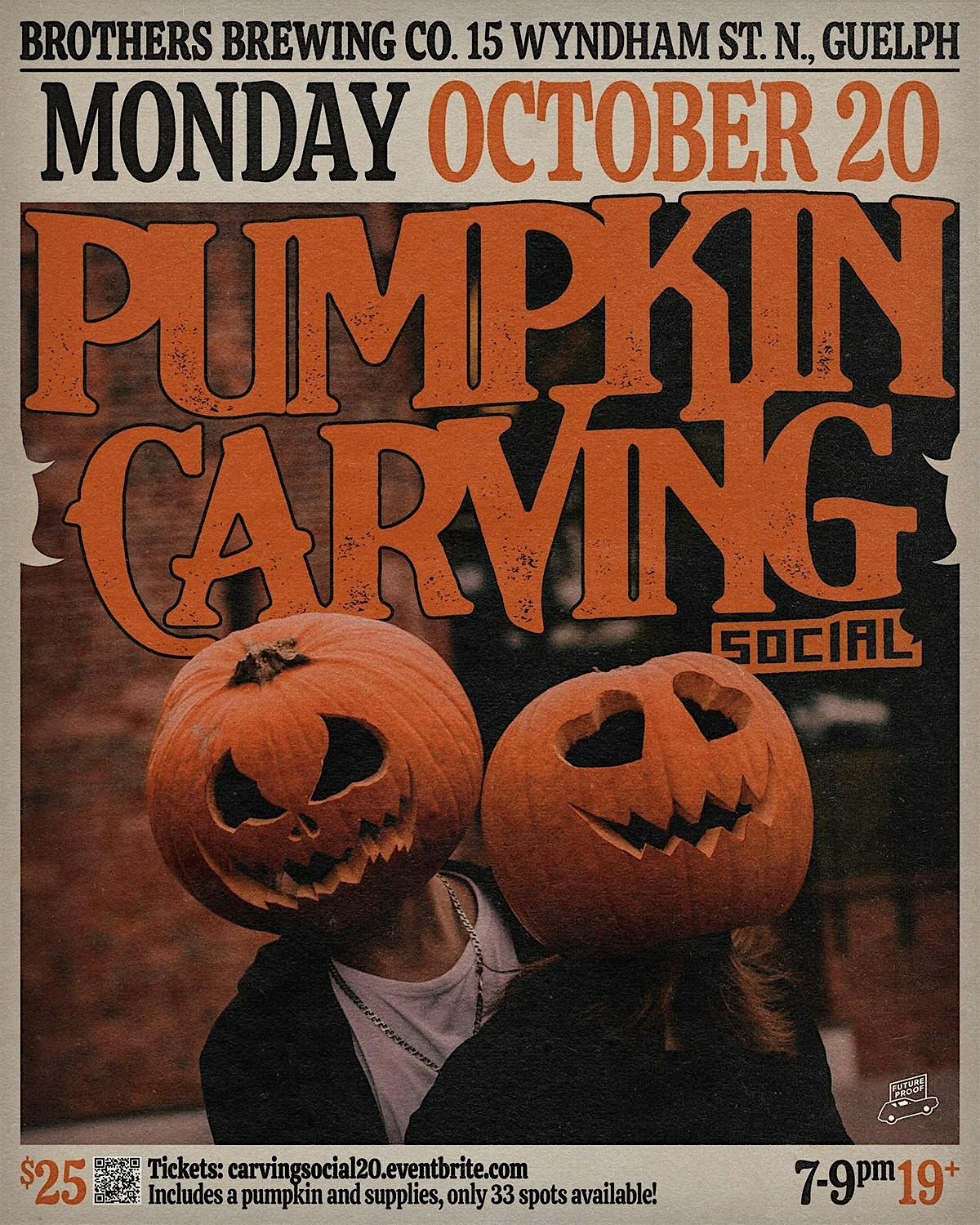 Pumpkin Carving Social at Brothers Brewing