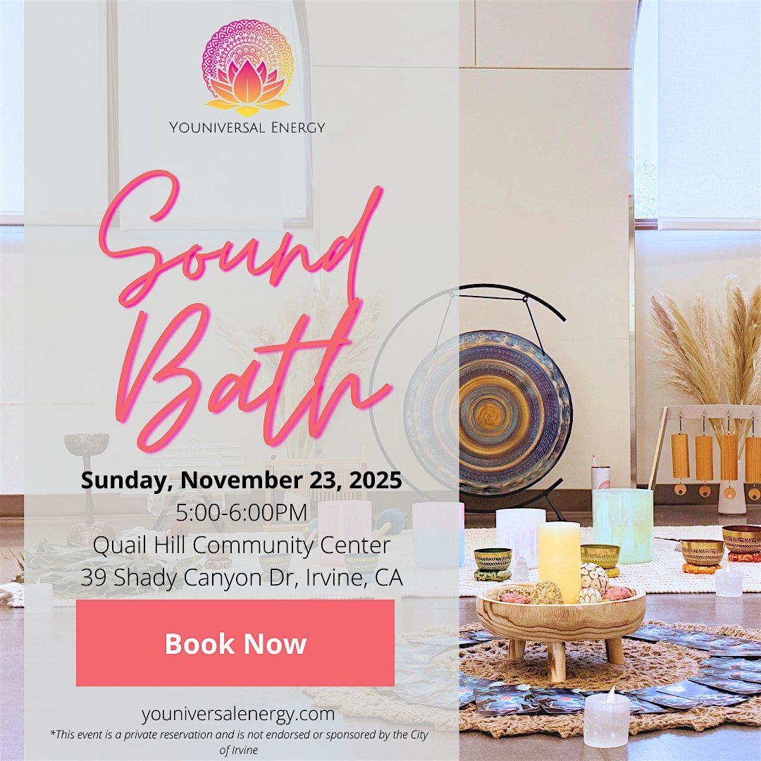 A Journey to Inner Harmony: A Sound Bath Experience