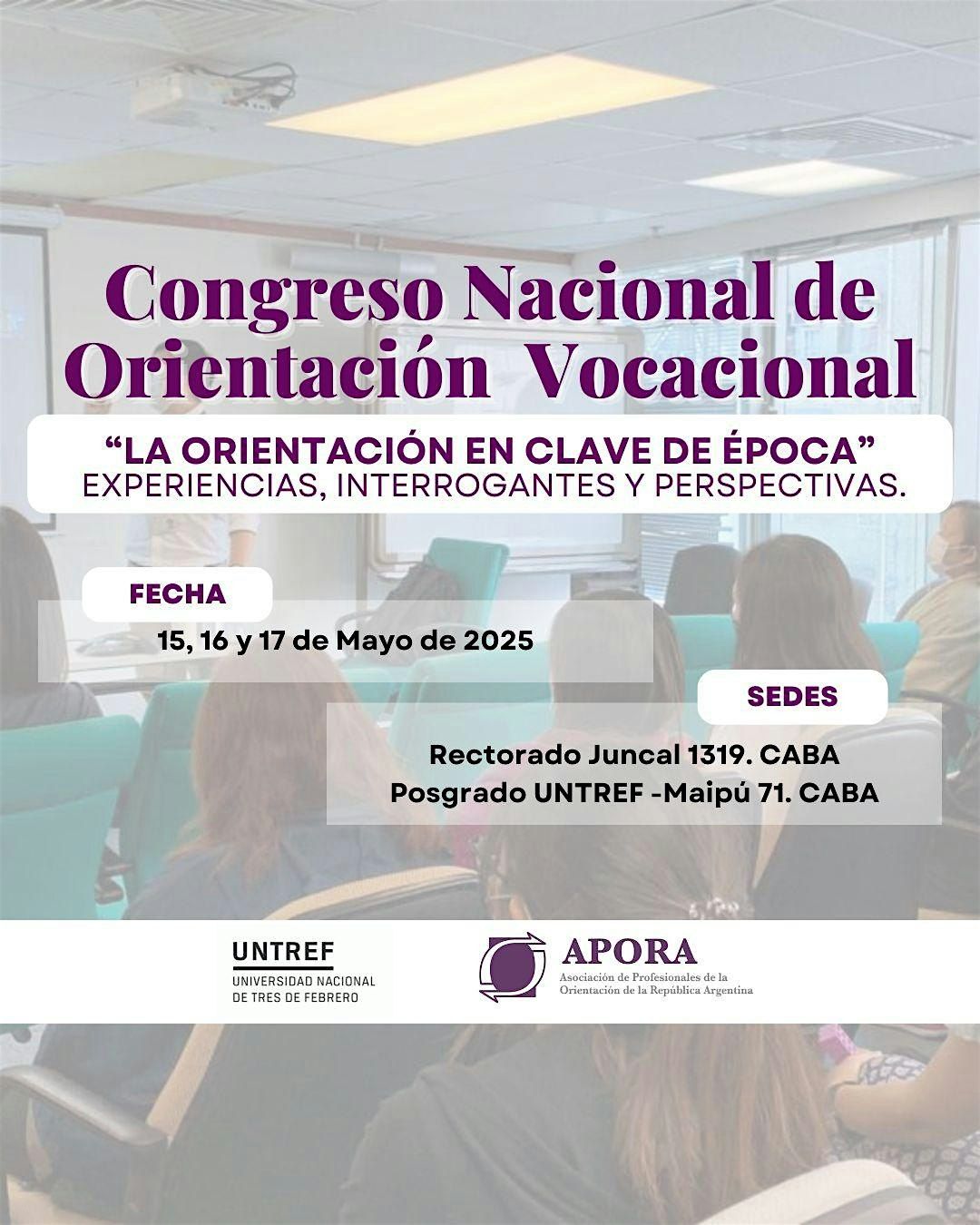 ** Congreso Nacional de Orientaci\u00f3n Vocacional 2025