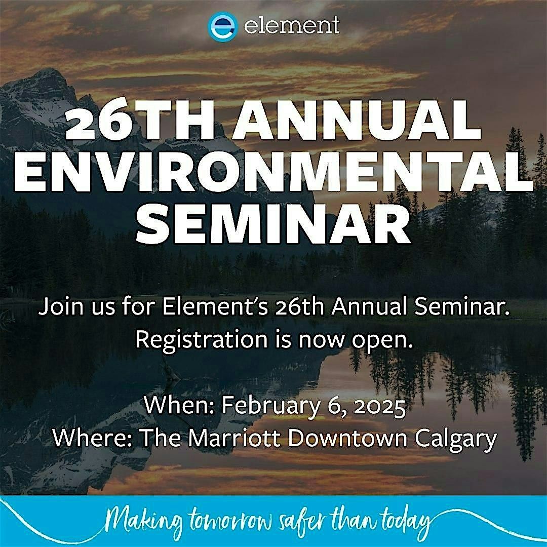 Element's 26th Annual Environmental Seminar