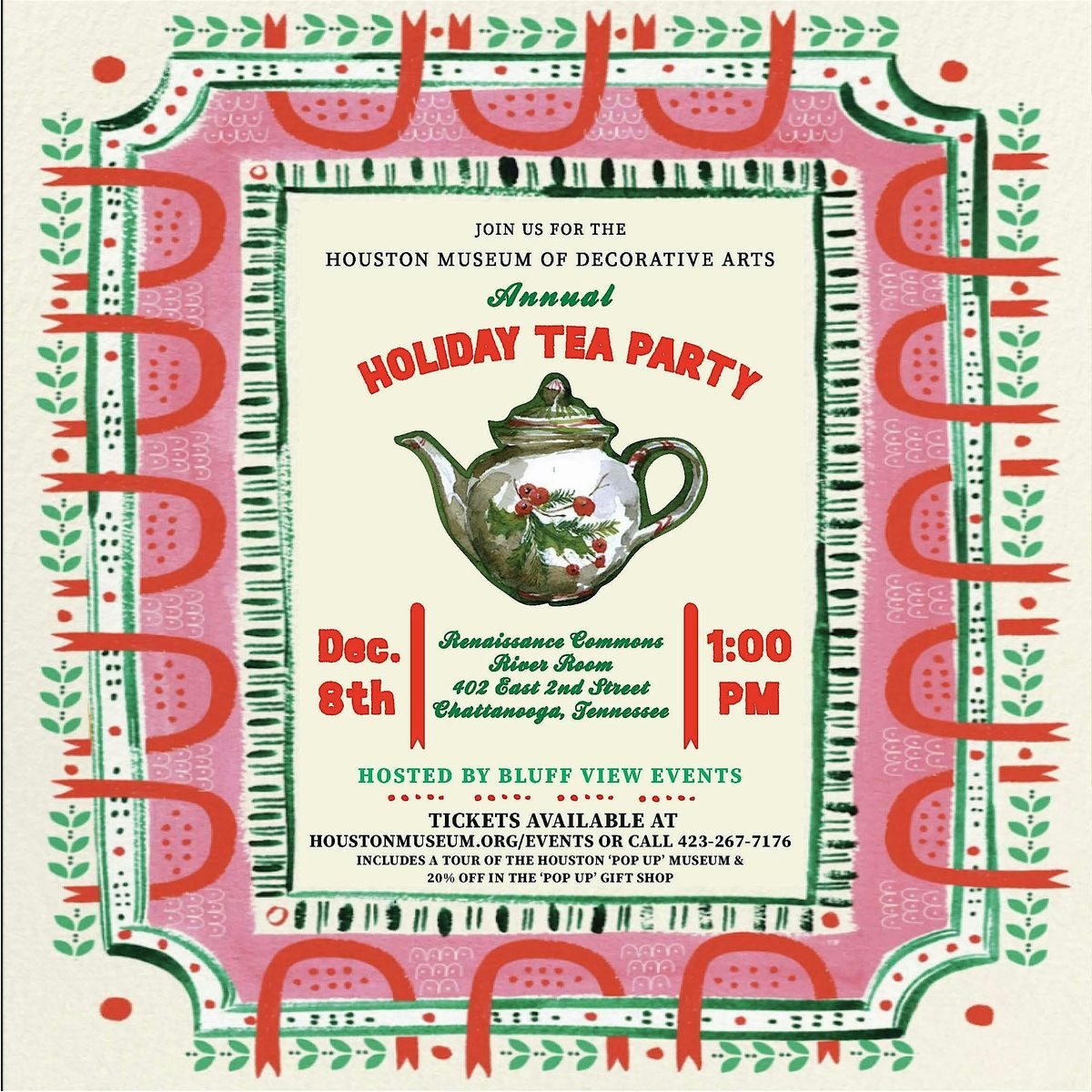 Annual Holiday Tea Party