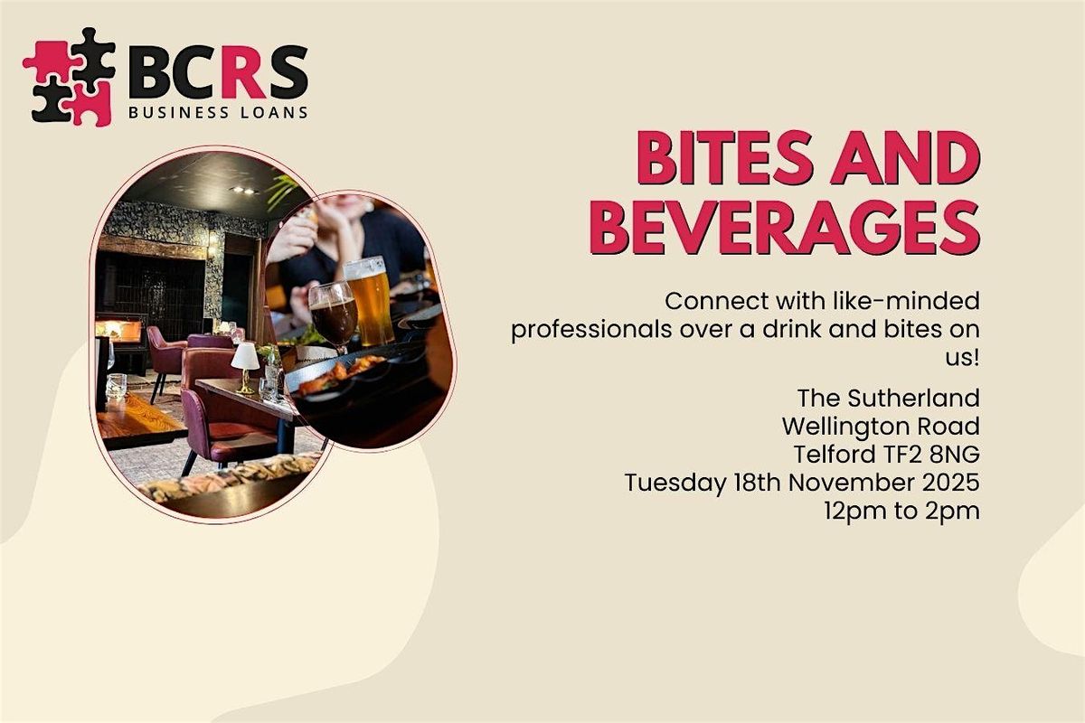 Bites and Beverages with BCRS Business Loans