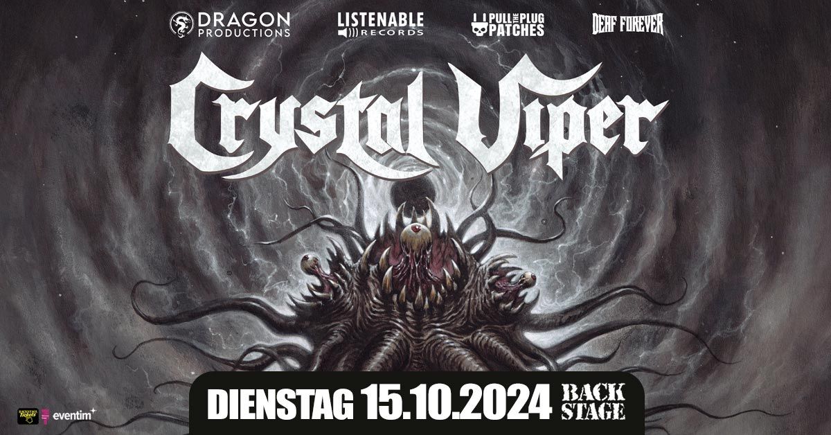 CRYSTAL VIPER - THE SILVER KEY TOUR 2024 | Backstage M\u00fcnchen 2024