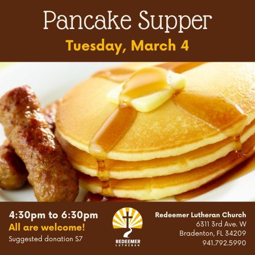 Shrove Tuesday Pancake Supper