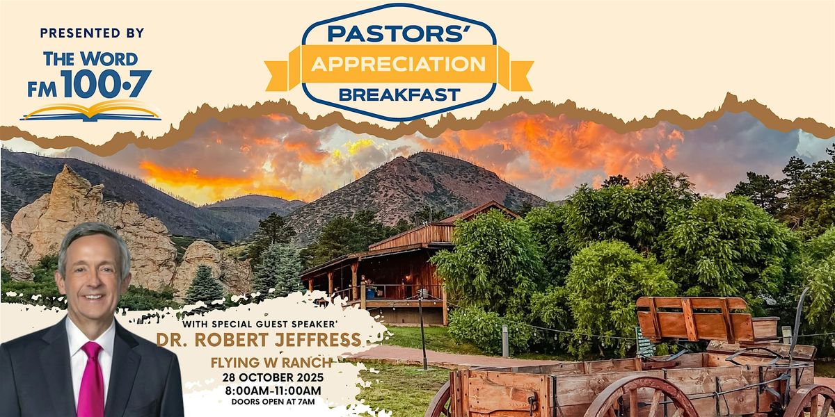 100.7 The Word Pastors' Appreciation Breakfast