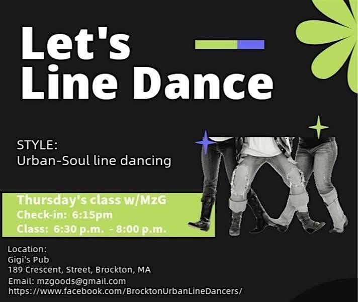 Brockton Urban Line Dance Class