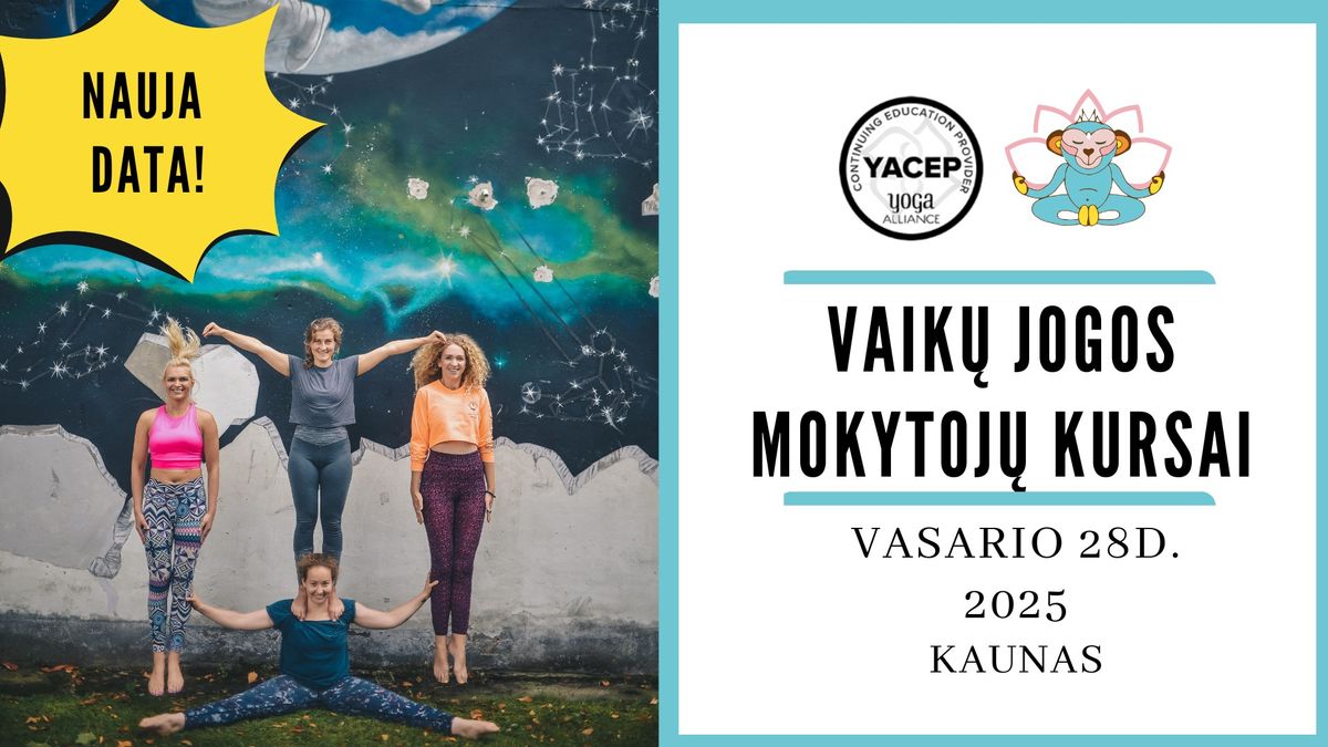 Yoga Zoo - Vaik\u0173 Jogos Mokytoj\u0173 Kursai Vasario 28d. | KAUNAS