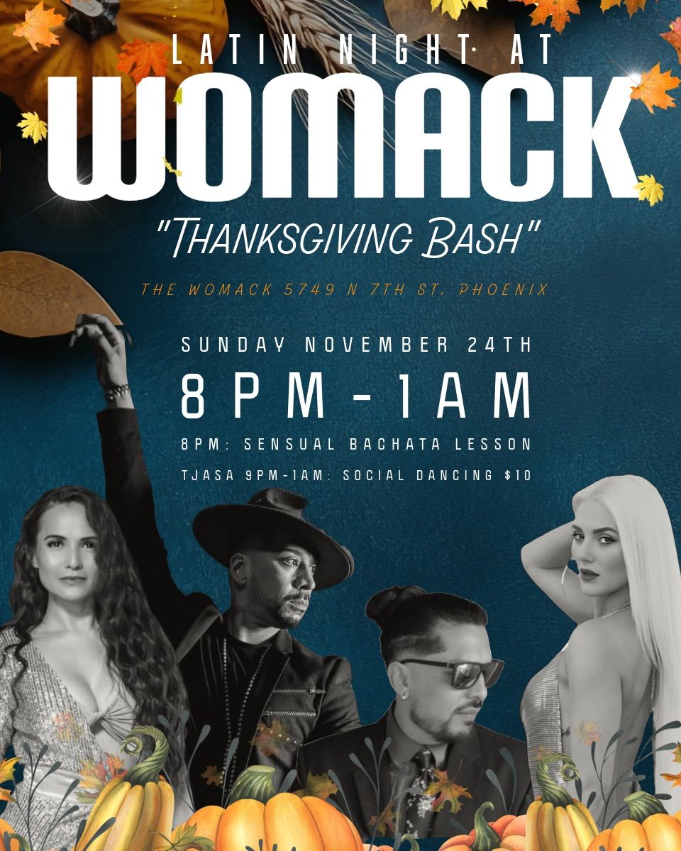 Latin Night at the Womack: Thanksgiving Bash!