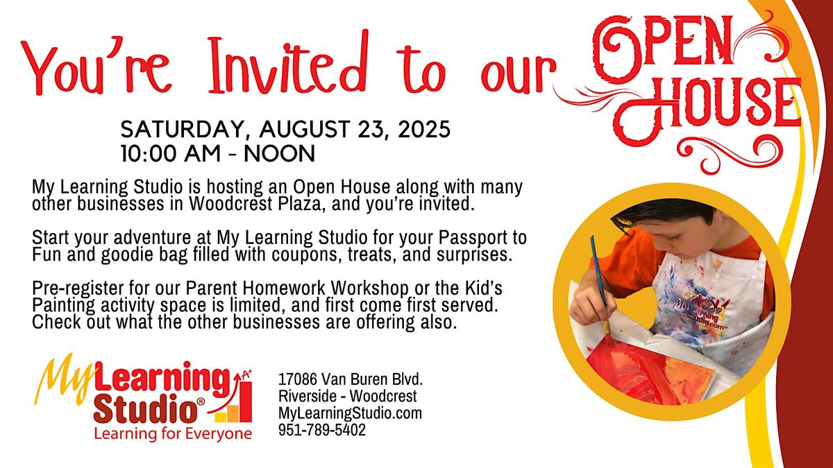 Open House at Woodcrest Plaza