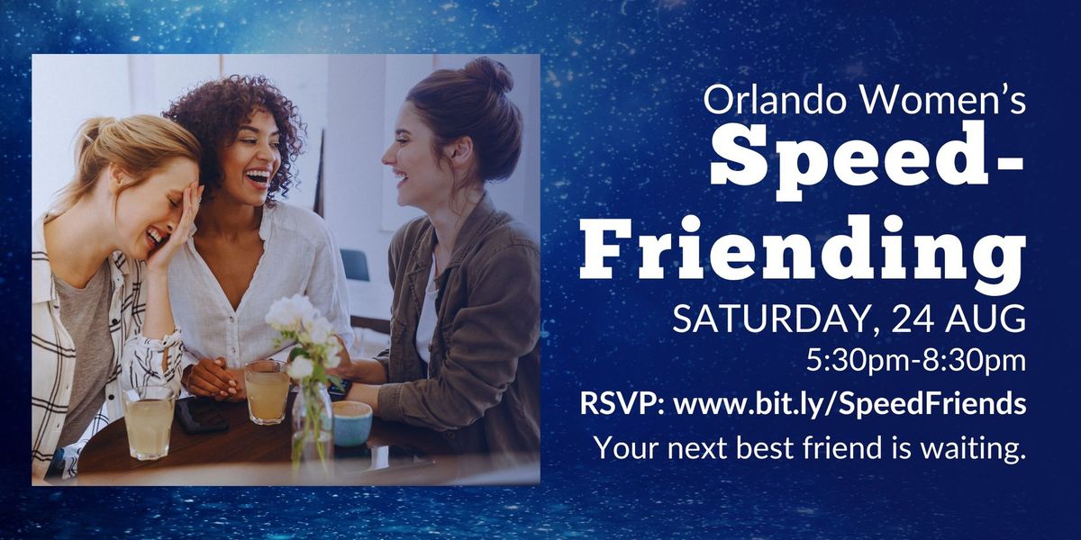 Orlando Women's Speed-Friending!