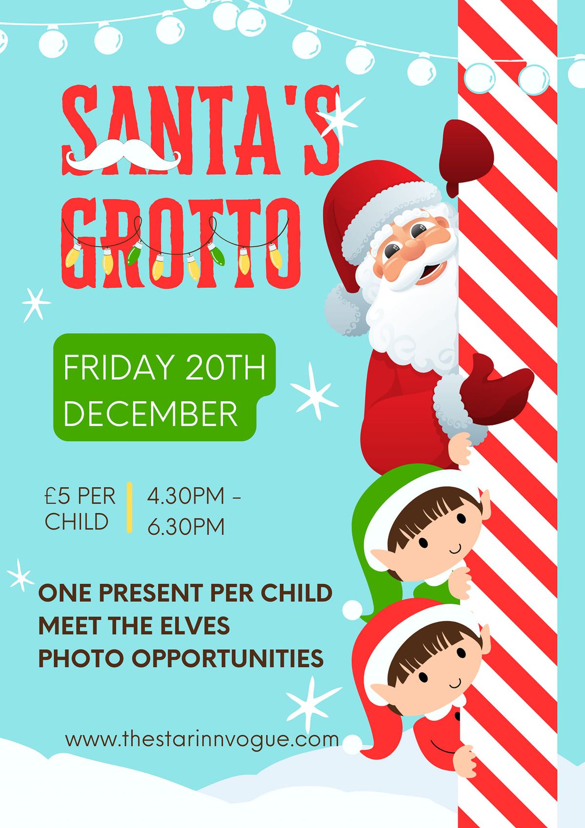 Santa's Grotto at the Star Inn Vogue