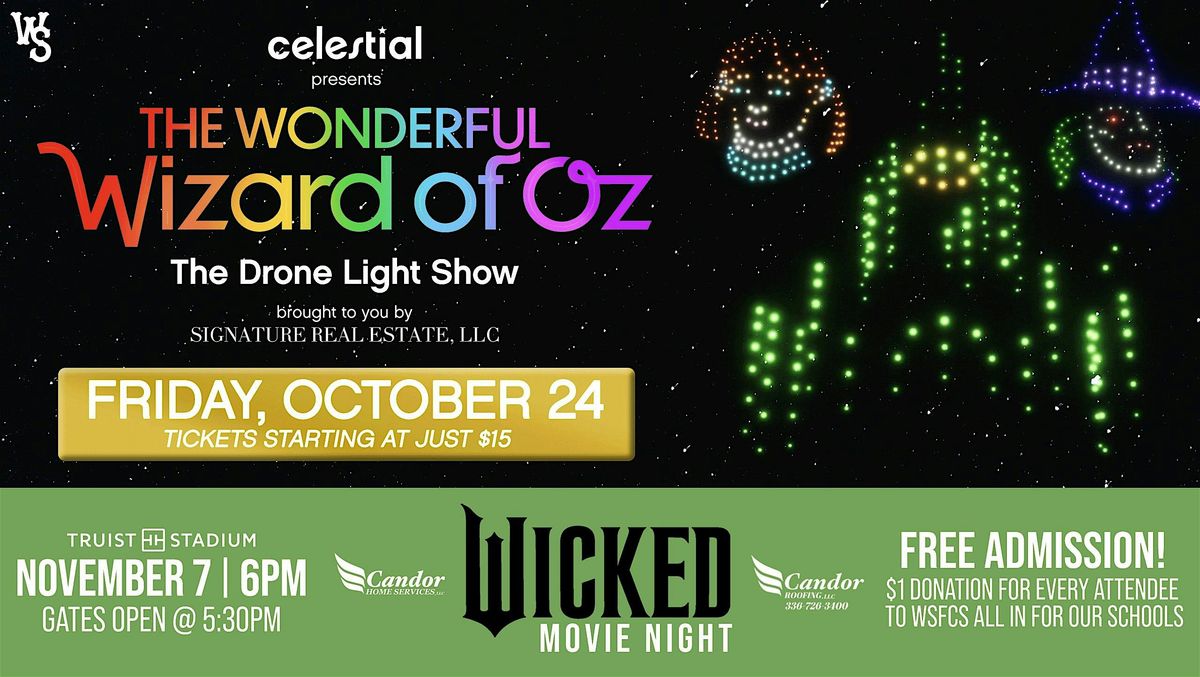 The Wonderful Wizard of Oz Drone Light Show