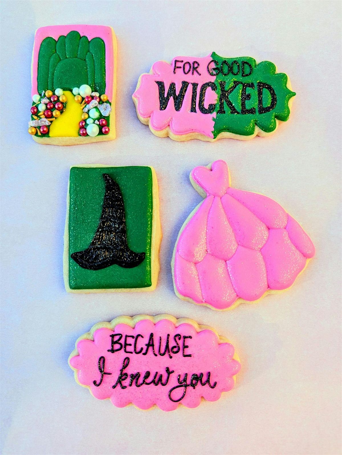 WICKED for Good Themed Cookie Decorating Class & Milkshakes!