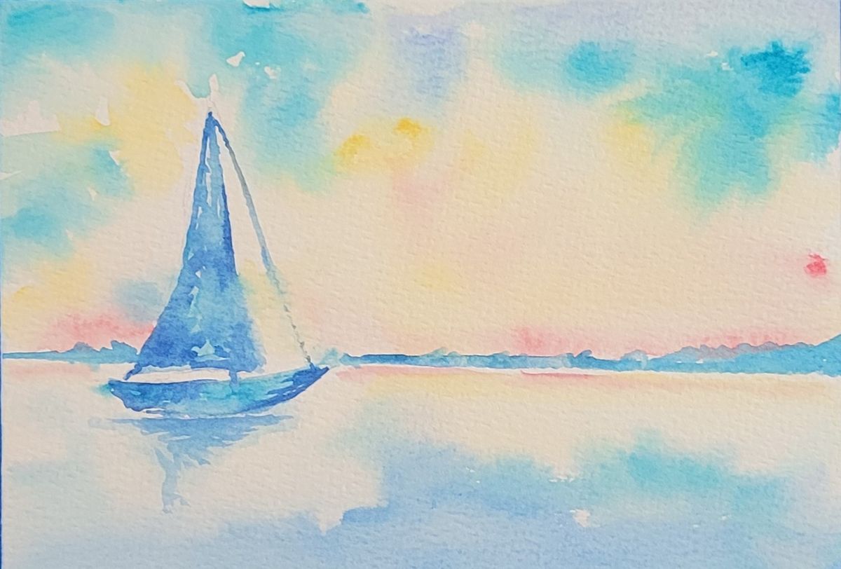 Sailboat Watercolor Class