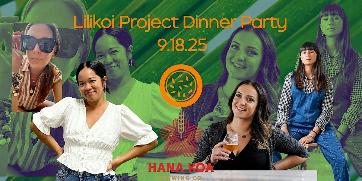 Lilikoi Project Pop-Up & Dinner Party