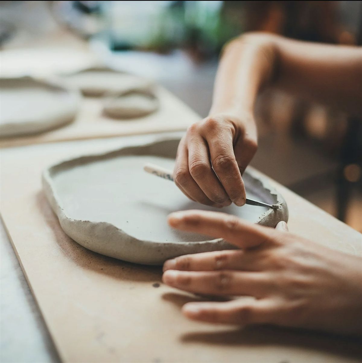 Intro to Pottery: Cheese Tray