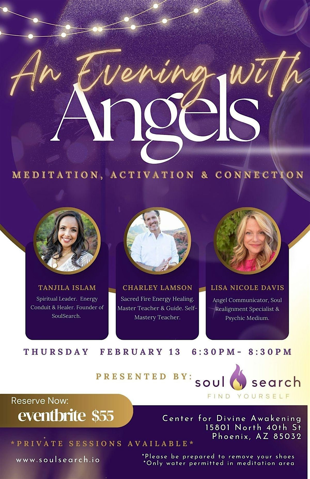 An Evening with Angels:Meditation, Activation & Connection \u2728