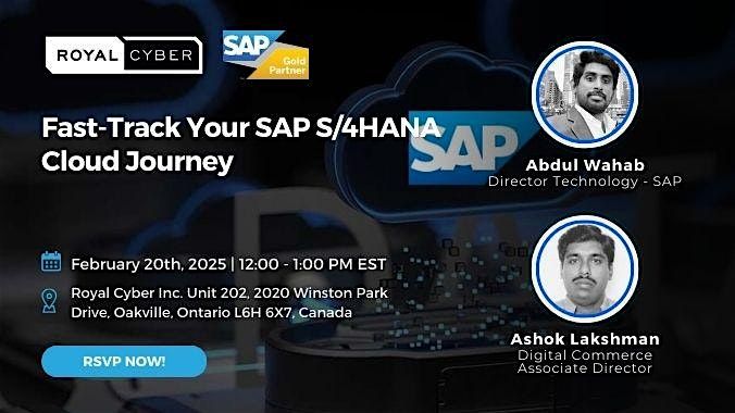 Event - Streamlining SAP S\/4HANA Public Cloud Implementations