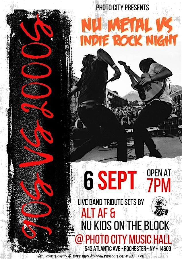 90s vs 2000s : Nu Metal vs Indie Rock Night - Rochester, NY