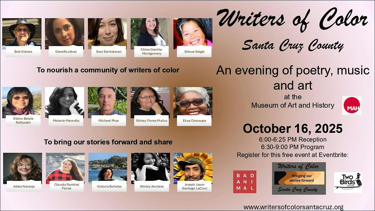 Writers of Color Santa Cruz County