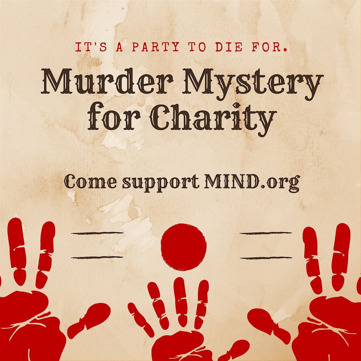 M**der Mystery Charity Event for Mind