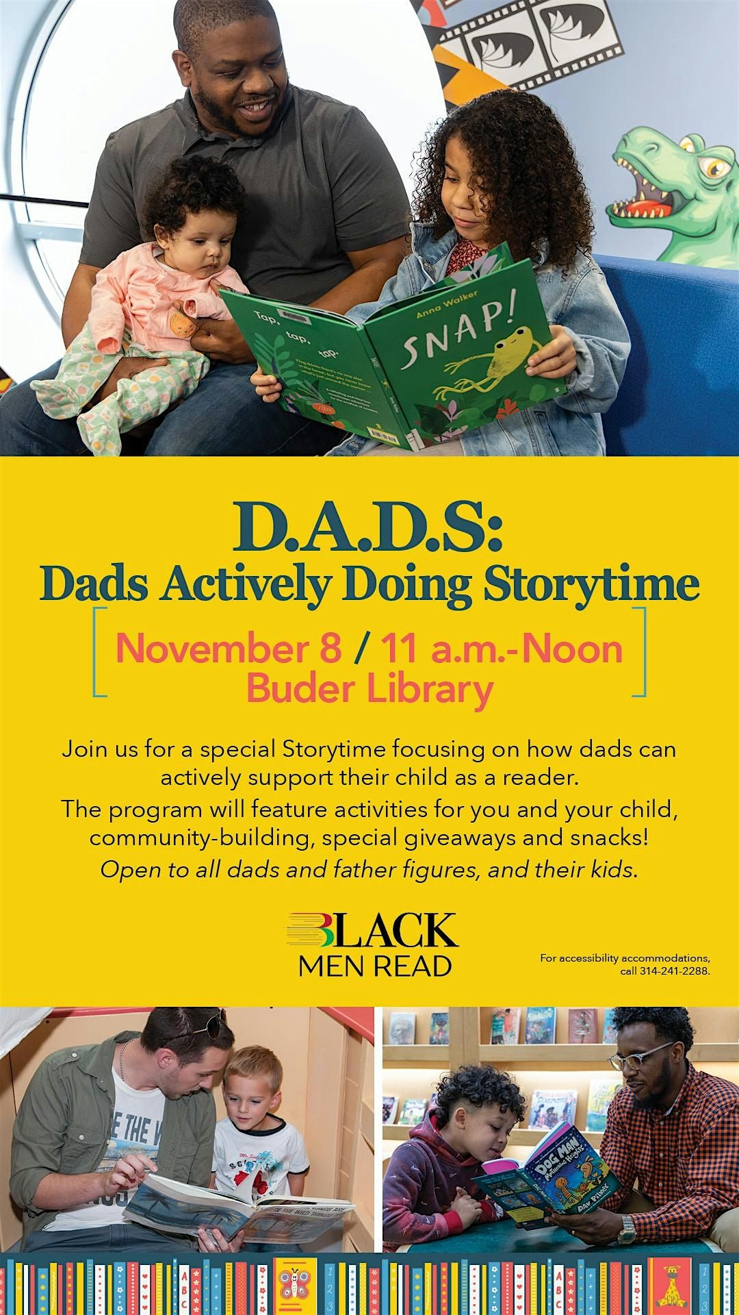 D.A.D.S: Dads Actively Doing Storytime