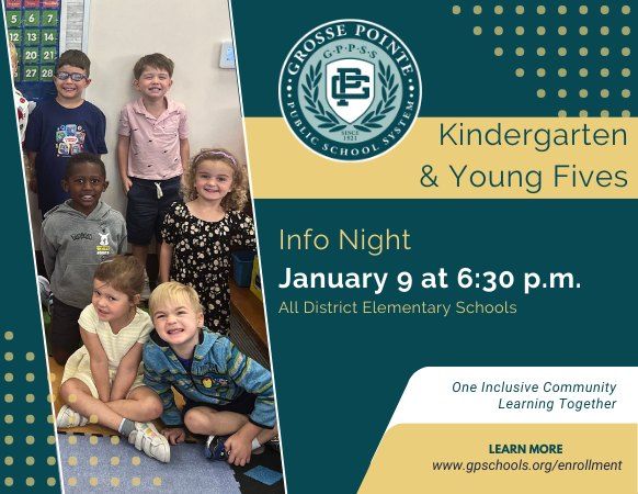 Kindergarten & Young Fives Info Night