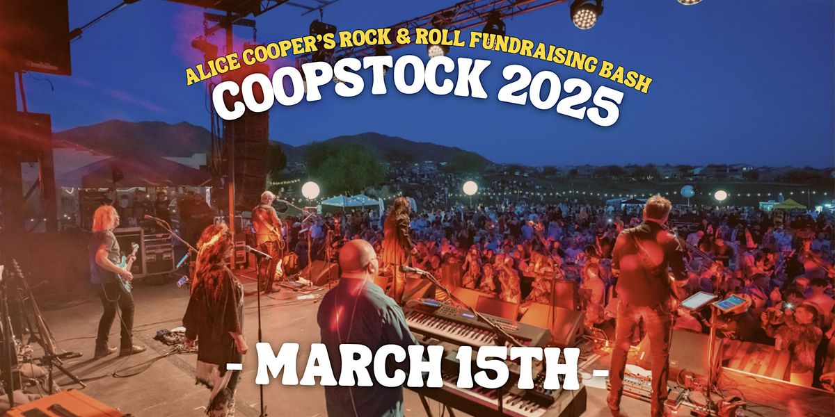 Coopstock 2025: Alice Cooper's Rock & Roll Fundraising Bash