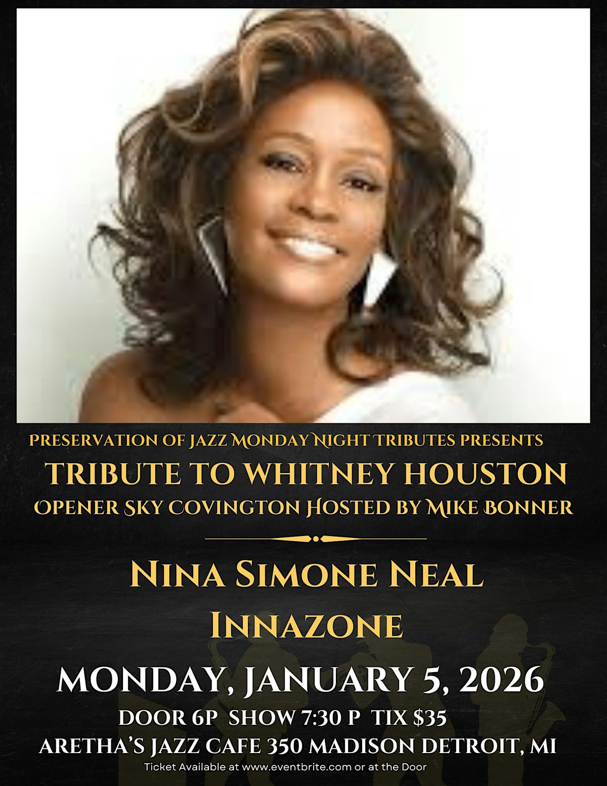 The Whitney Houston Tribute Encore Performance ft. Nina Simone Neal
