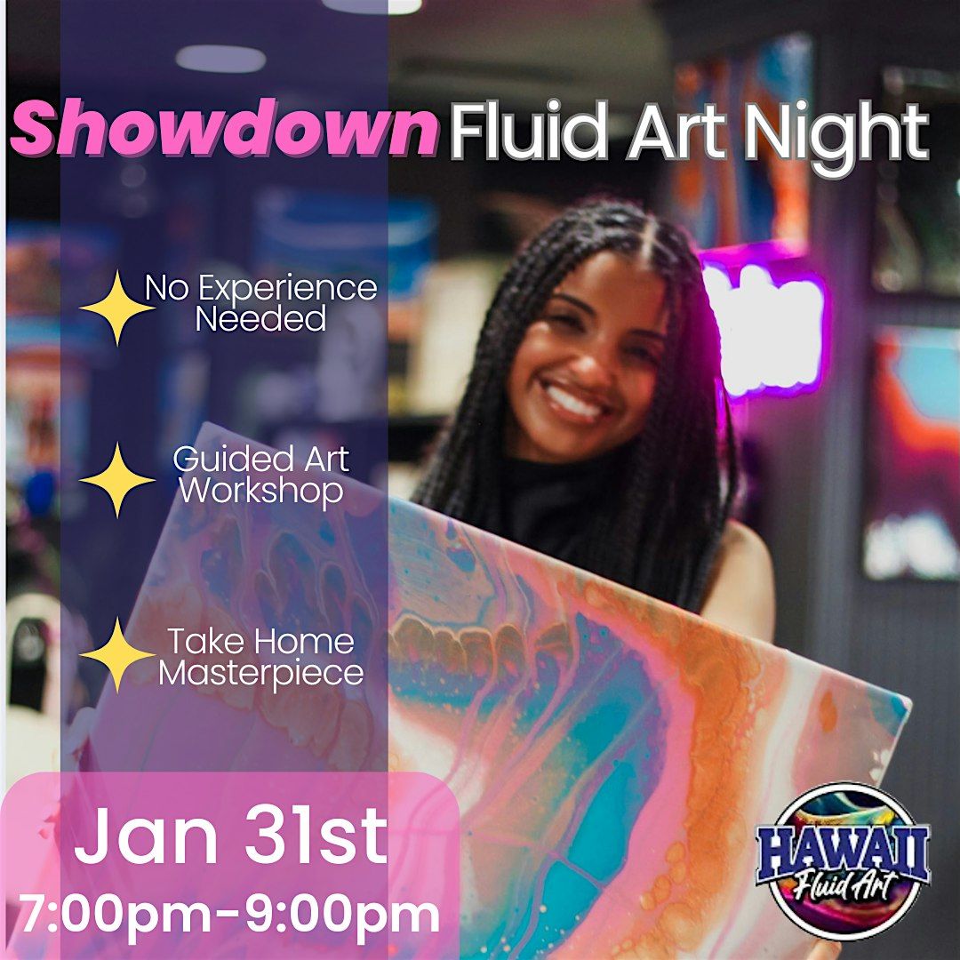 Fluid Art Showdown Night