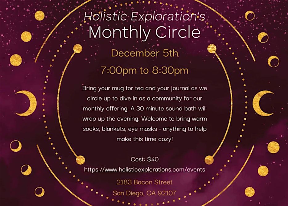 Monthly Circle