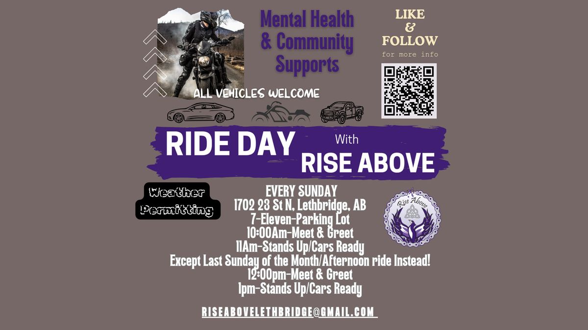 Sunday Ride Day with Rise Above 