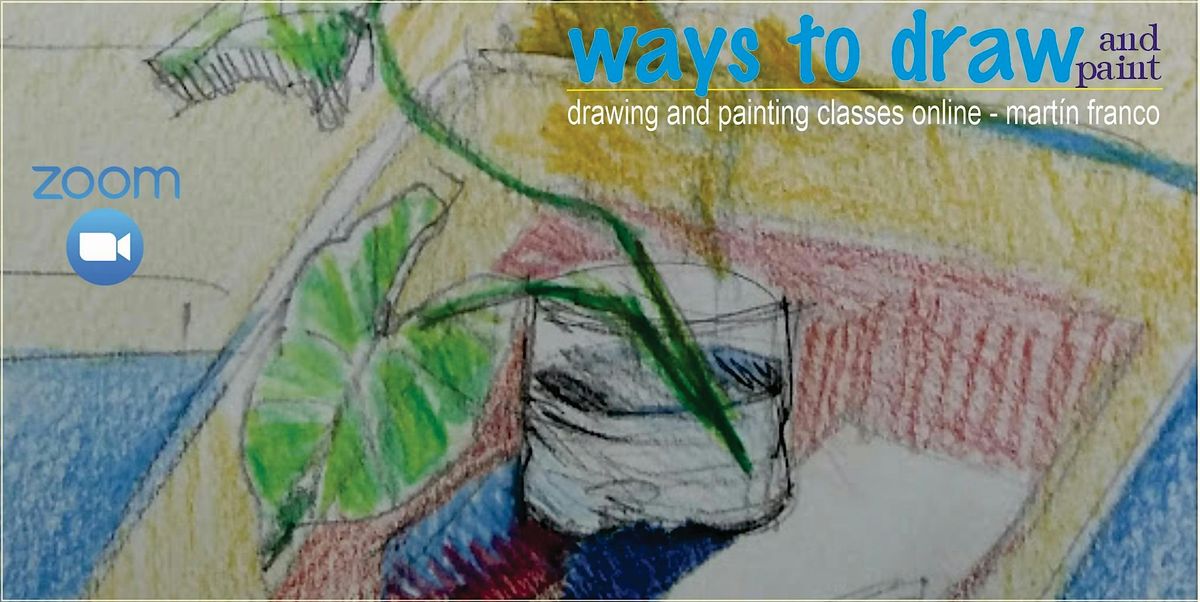 DRAWING with Colored Pencils (WTDP108B)- dibujofranco - art classes online