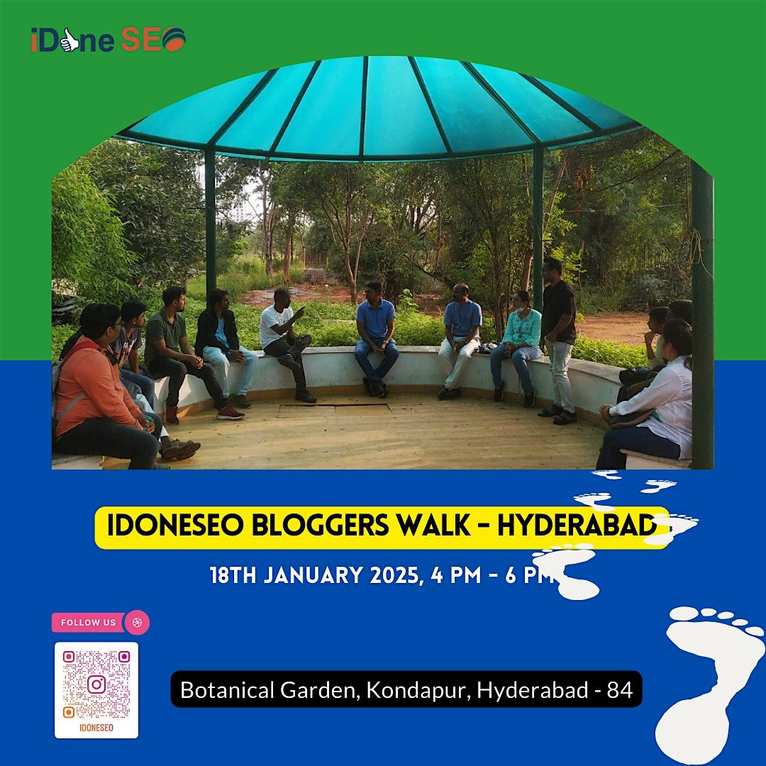 iDoneSEO Bloggers Walk - Hyderabad