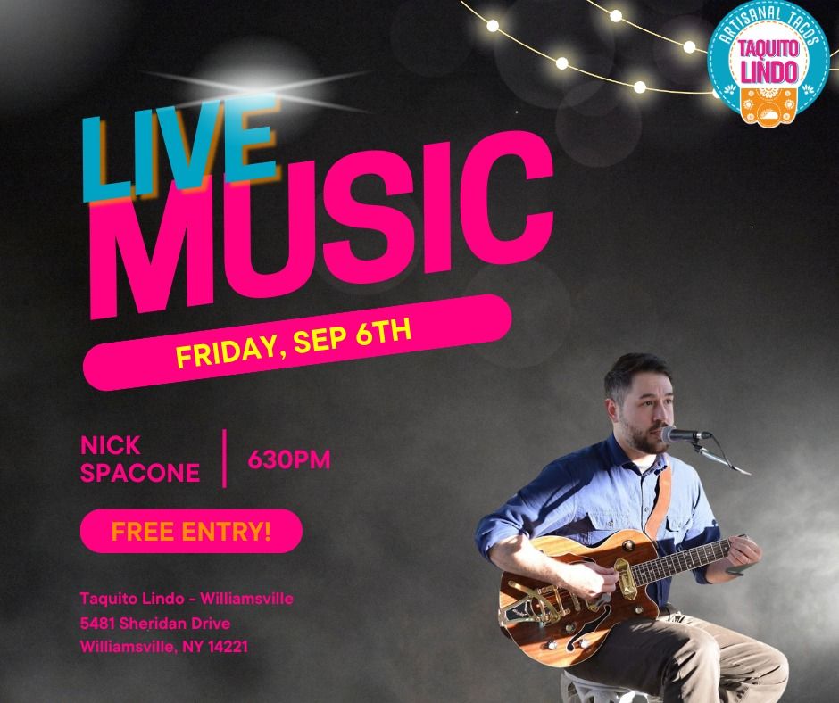 Live Music - Nick Spacone