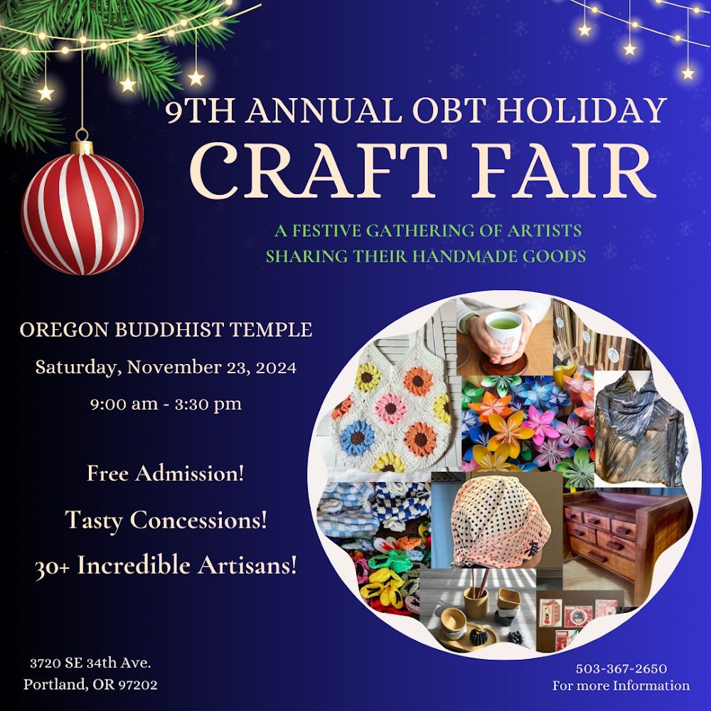 9th Annual OBT Holiday Craft Fair