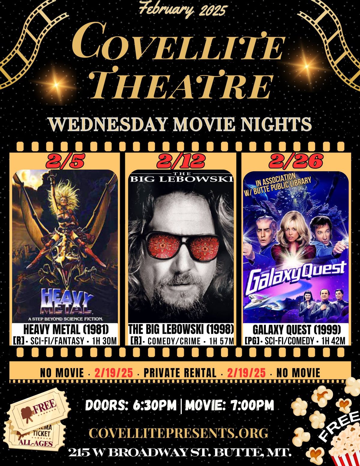 Covellite Free Movie Night: Galaxy Quest (1999)