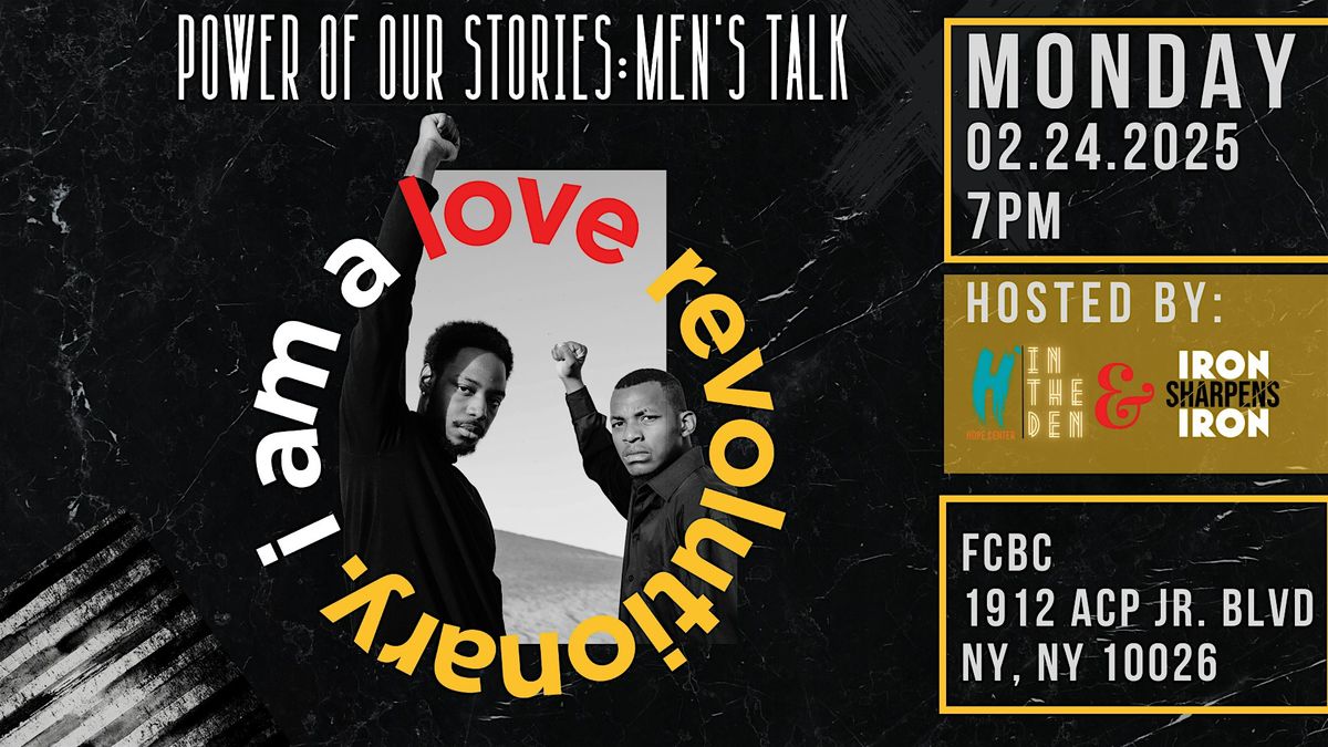 Power of Our Stories: Men's Talk