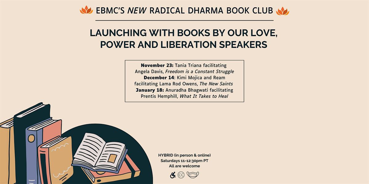 EBMC\u2019s New Radical Dharma Book Club (Jan. 18 session)