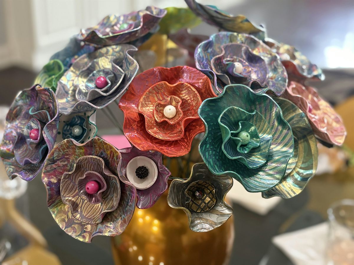 Learn how to Make a Beautiful Polymer Clay flower