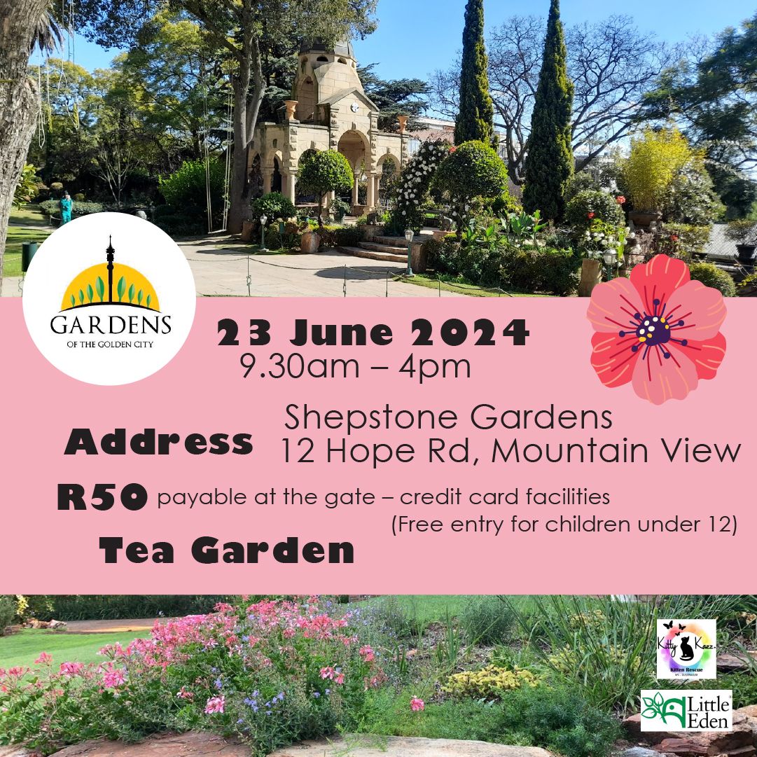 Gardens of the Golden City - Shepstone Gardens - 23 June 2024