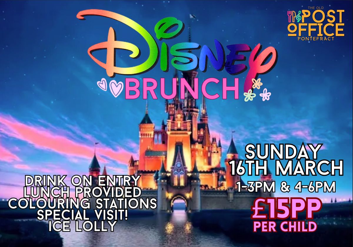 Kids Disney Brunch @ The Old Post Office