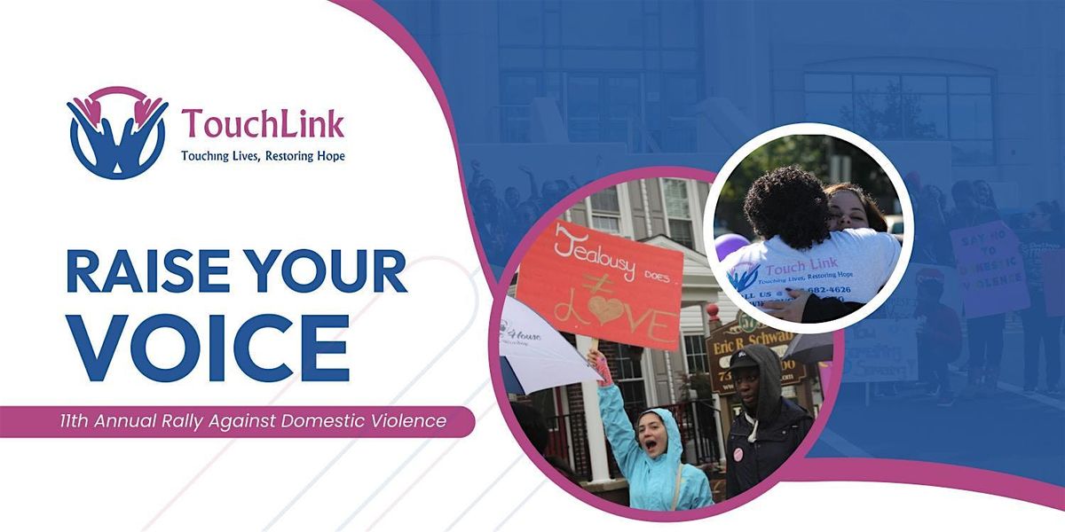 Touch Link Rally Against Domestic Violence