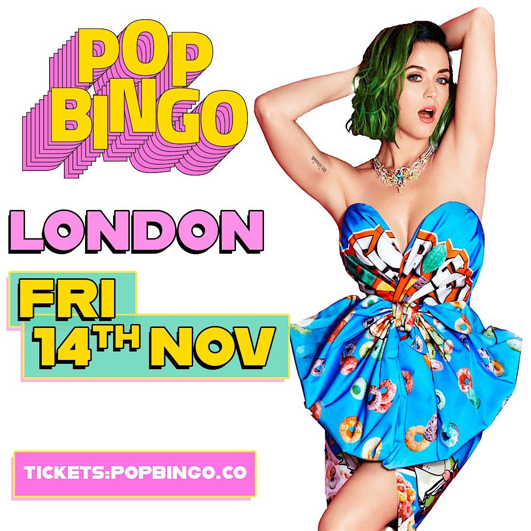POP Bingo London Fri 14th Nov