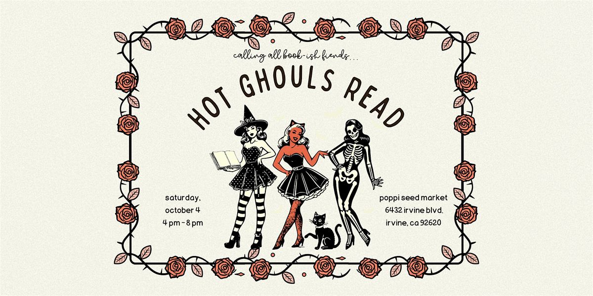 Hot Ghouls Read Pop Up