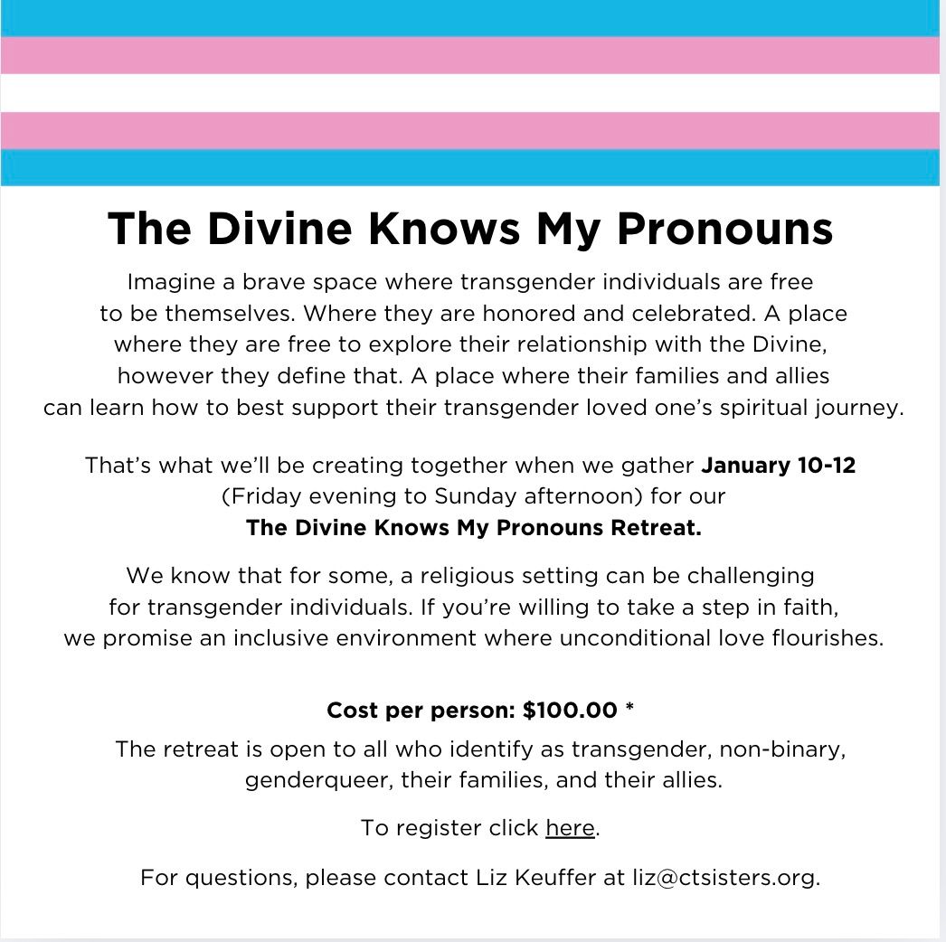 The Divine Knows My Pronouns Retreat