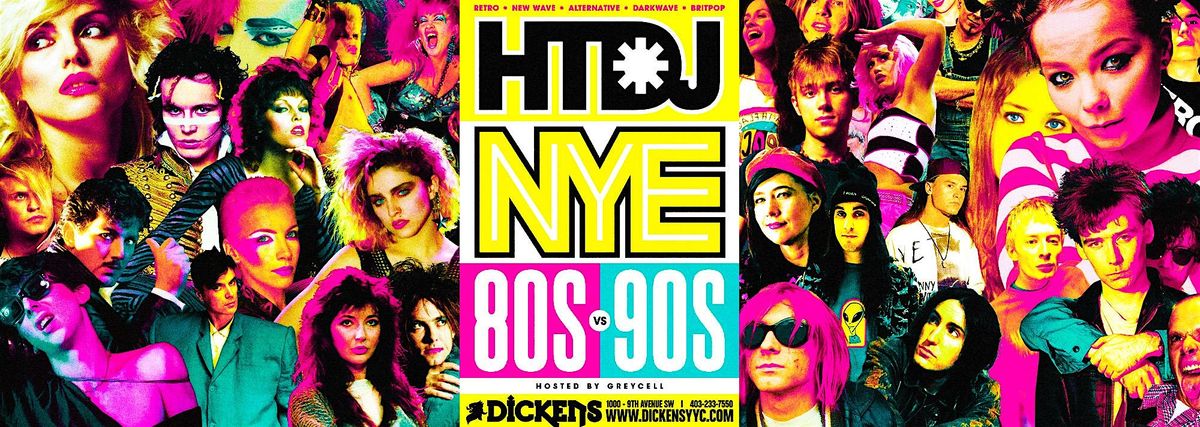 Hang The DJ NYE 2025 "80s VS 90s"