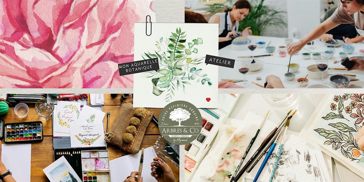 Atelier  Aquarelle - Vacances & Cartes de No\u00ebl