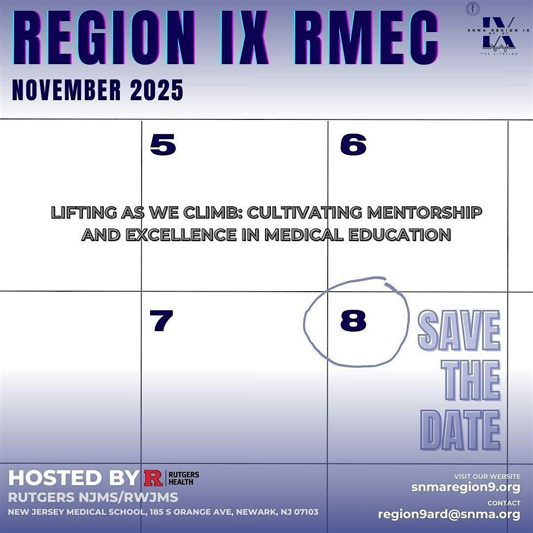 Fall 2025 Region IX Medical Education Conference Attendee Registration